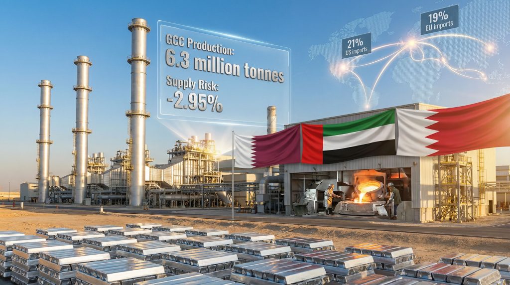 GCC aluminium supply disruption impacts global trade.