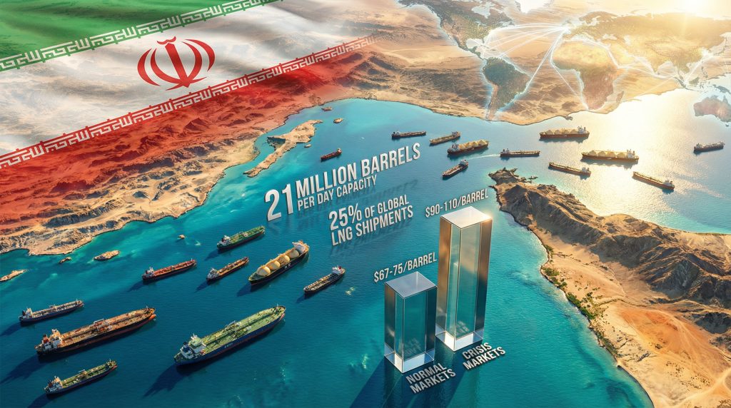 Iran conflict impacts oil supply routes.