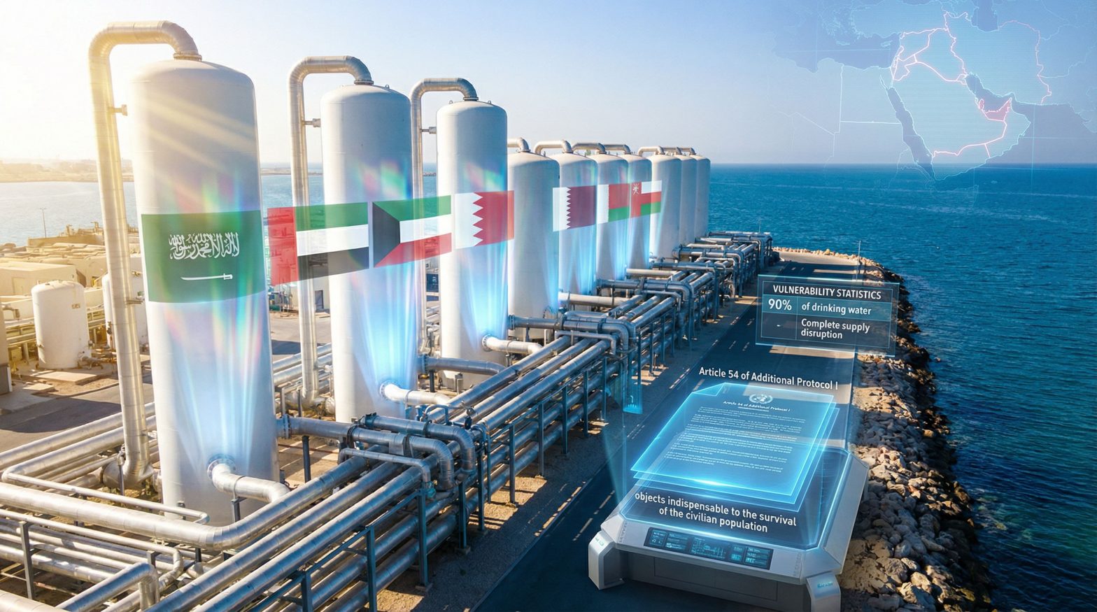 Iran Vows to Target GCC Water Sources: Legal Implications