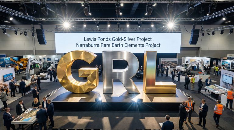 Godolphin Resources Ltd-GRL-GRL projects exhibit at industry conference.