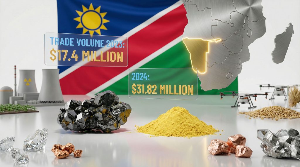 Namibia and Russia enhance trade collaboration.