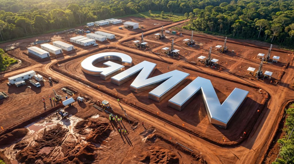 Gold Mountain Ltd-GMN-GMN construction site with large letters.