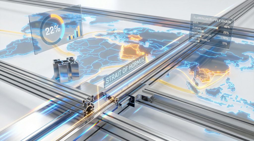 Aluminium extrusion trends and geopolitical map.