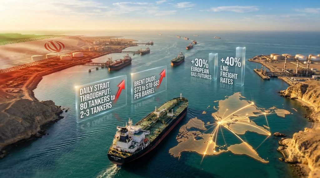 Iran war oil impact on global shipping.