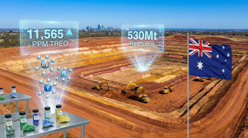 Victory Metals unearths rare earths in Australia.