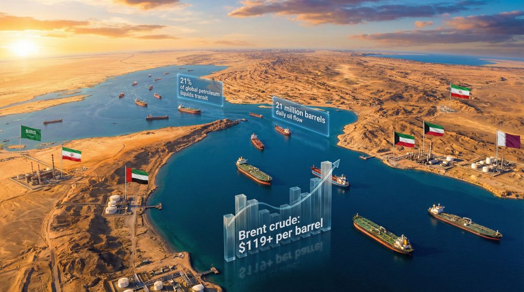 Middle East energy attacks disrupt oil flow.