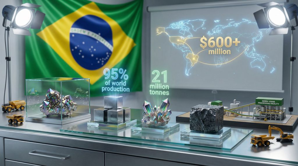 Brazil's critical minerals, US deal highlighted.