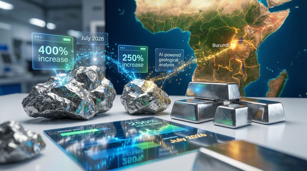 Burundi AI minerals deal boosts mining output.