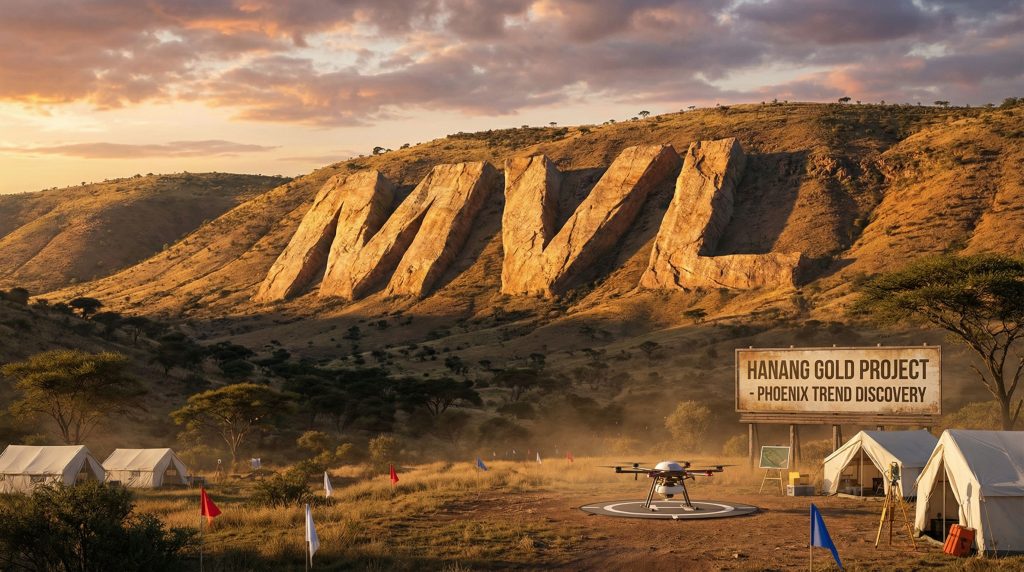 Marvel Gold Ltd-MVL-Hanang Gold Project expedition in mountains.