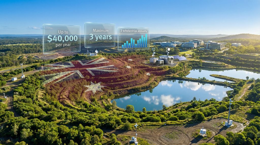 Queensland mine rehabilitation scholarships funding opportunities.