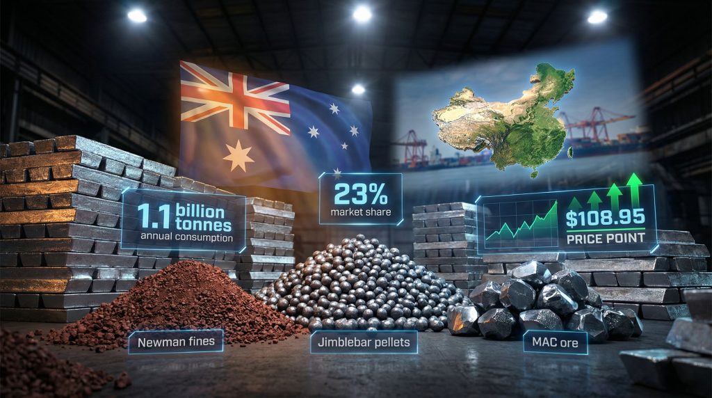 China eases BHP iron ore ban.