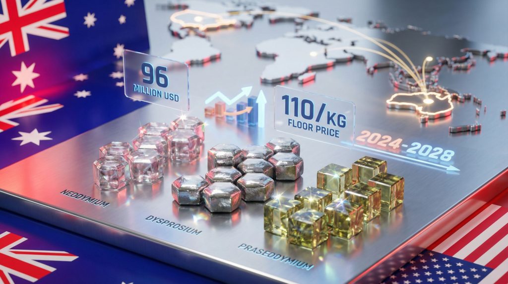 Lynas secures rare earth supply deal.