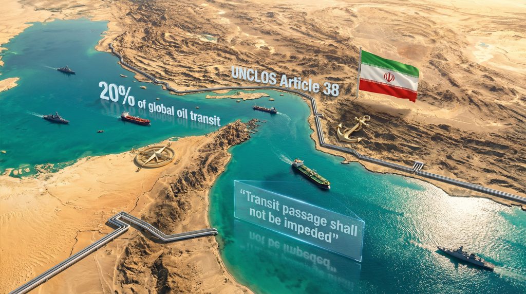 Reopening the Strait of Hormuz overview.