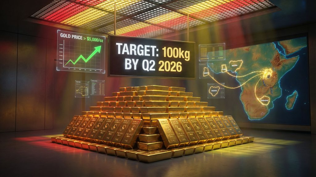 Uganda gold buying programme targets 100kg.