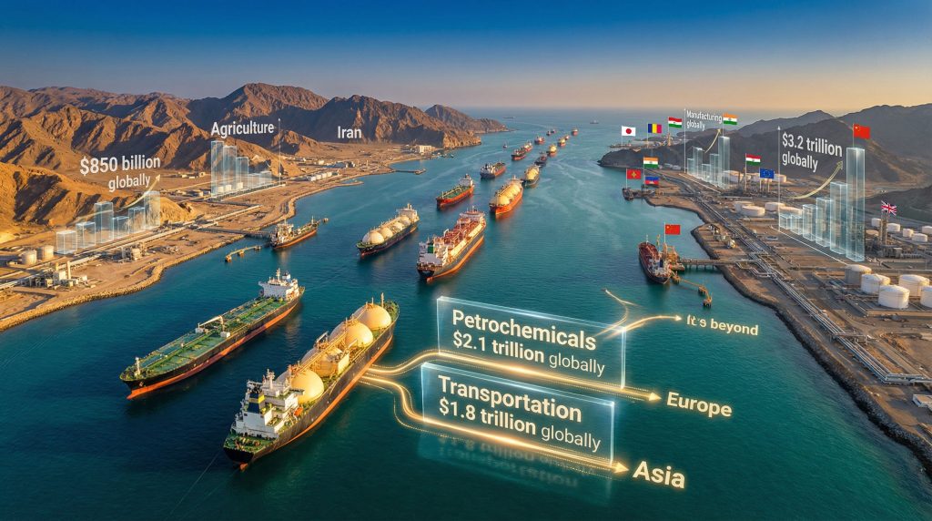 West Asia conflict disrupts global energy trade.