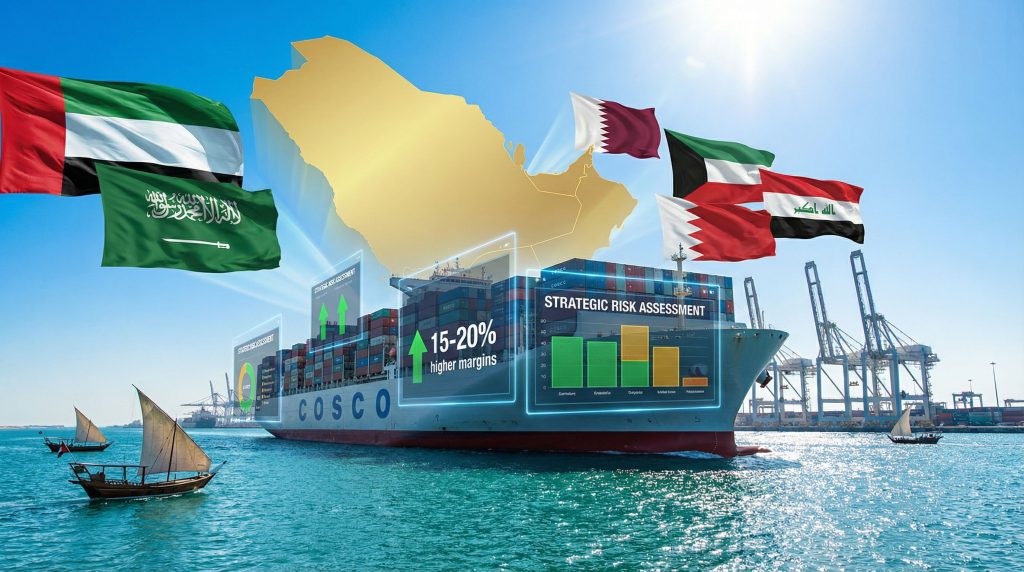 China's top shipper resumes Middle East journeys.