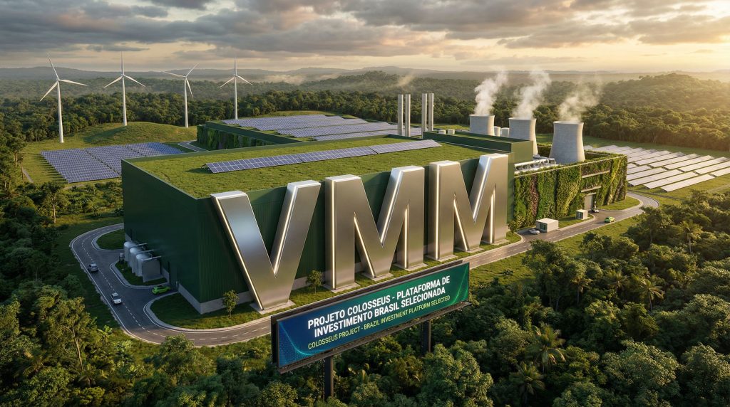 Viridis Mining and Minerals Ltd-VMM-VMM facility with solar panels and wind turbines.