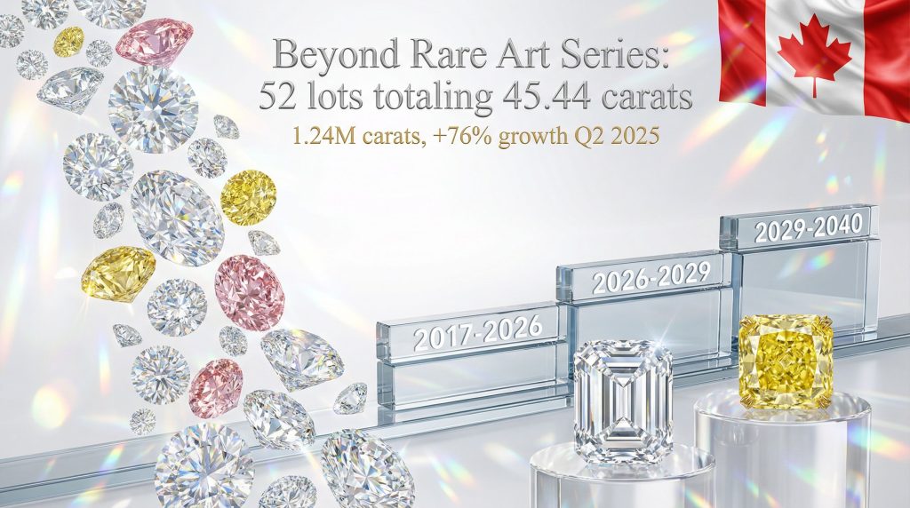 Rio Tinto diamond mine's concluding production.