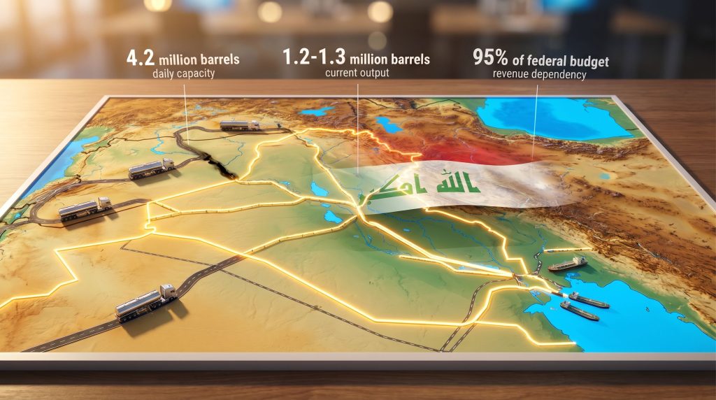 Iraq turns to risky overland routes.
