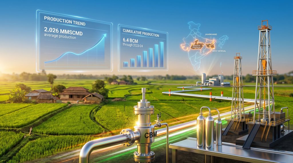 Coal-bed methane exploration technology and growth.