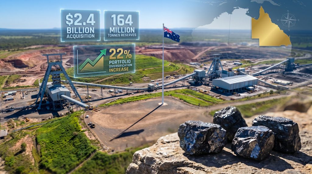 Yancoal acquisition of Kestrel Coal Mine.