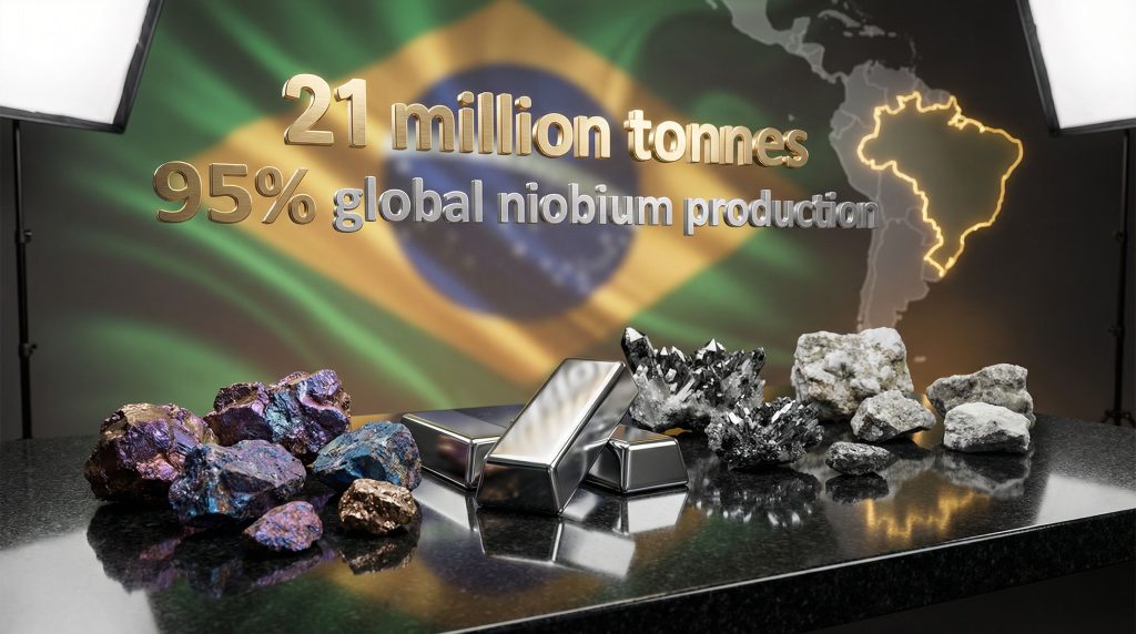 Brazil's critical minerals statistics and resources.