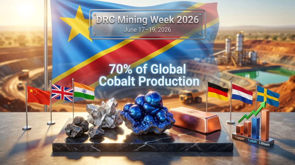 DRC Mining Week 2026 cobalt production showcase