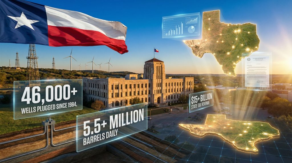 Texas Railroad Commission anniversary highlights achievements.