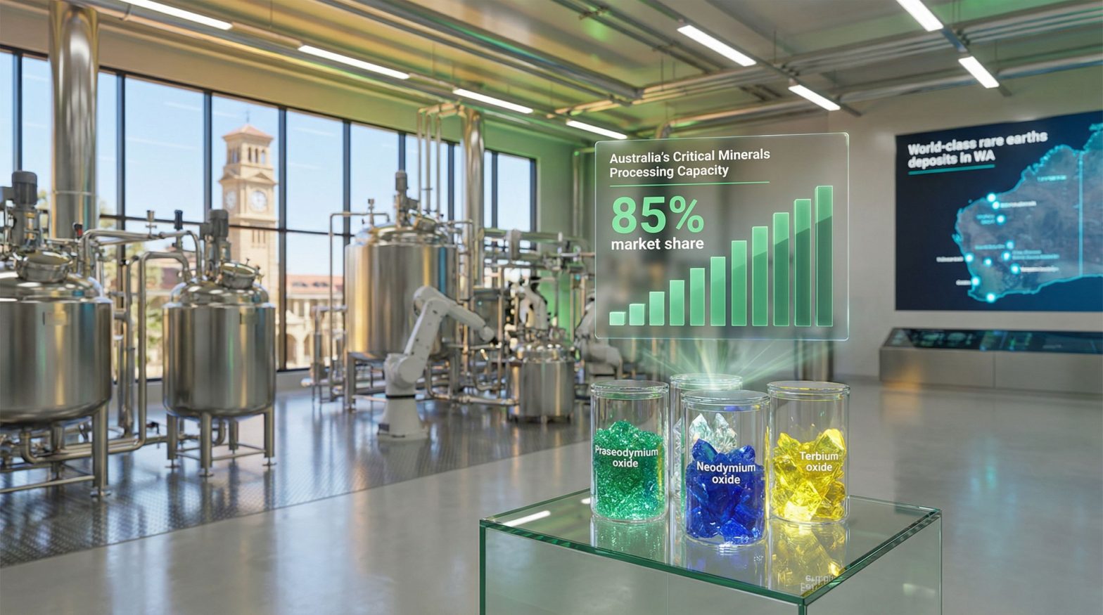 Perth Mint Rare Earths Processing: Strategic Expansion