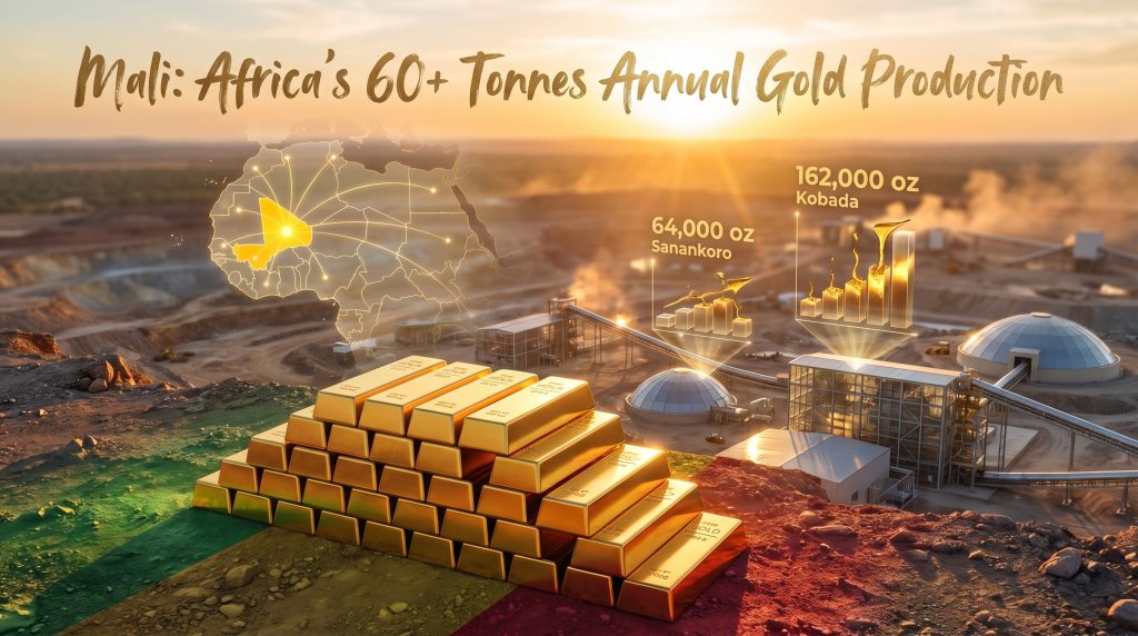 Mali gold production highlights, Gagan Gupta project.