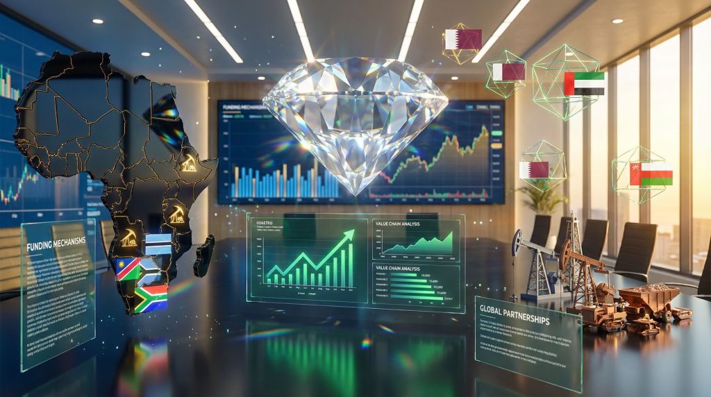 Diamond industry control and economic strategy.