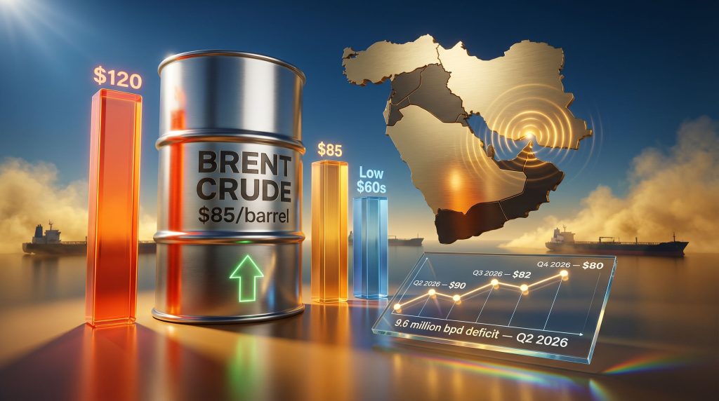 Goldman Sachs oil price forecasts Brent crude outlook