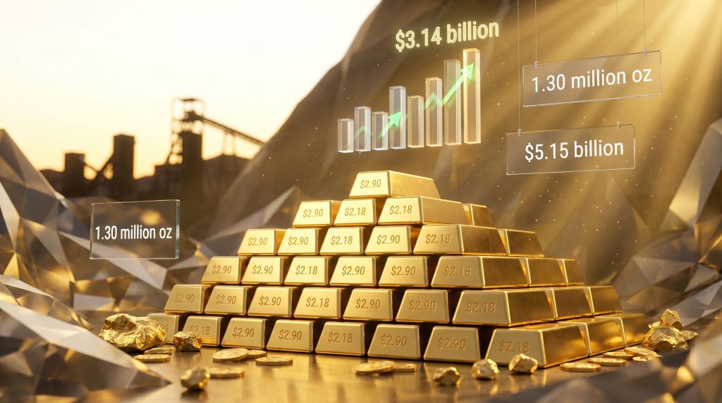 Newmont beats quarterly profit estimates on strong gold prices
