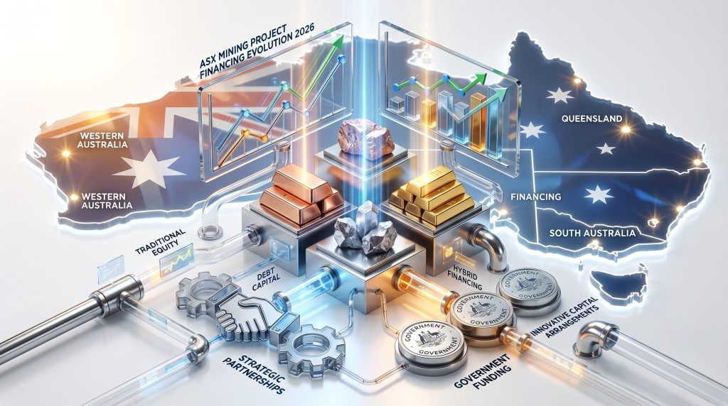 ASX mining project financing in Australia.