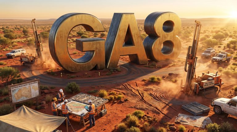 Goldarc Resources Ltd-GA8-GA8 gold drilling campaign in outback