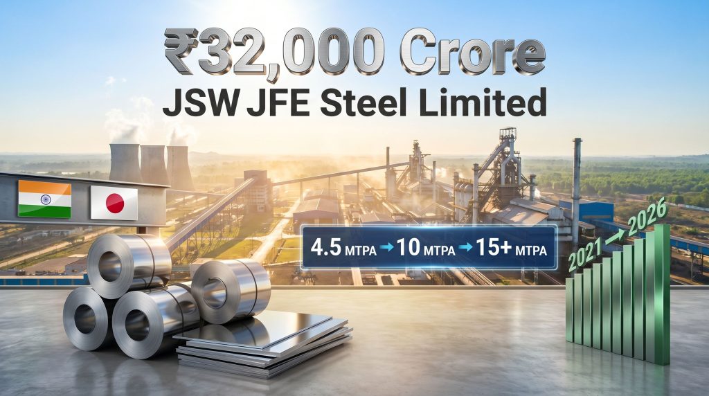 JSW JFE Steel Limited joint venture in Odisha expansion infographic