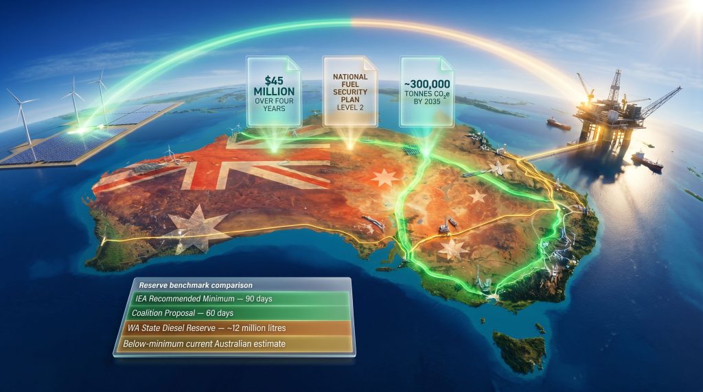 Albanese EPBC Act project approvals and fuel security map