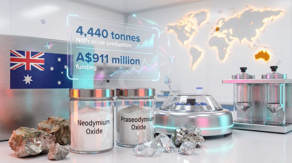 Arafura's rare earth project financing details.