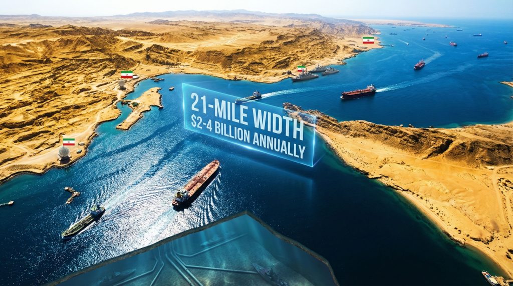 Strait of Hormuz oil trade overview.