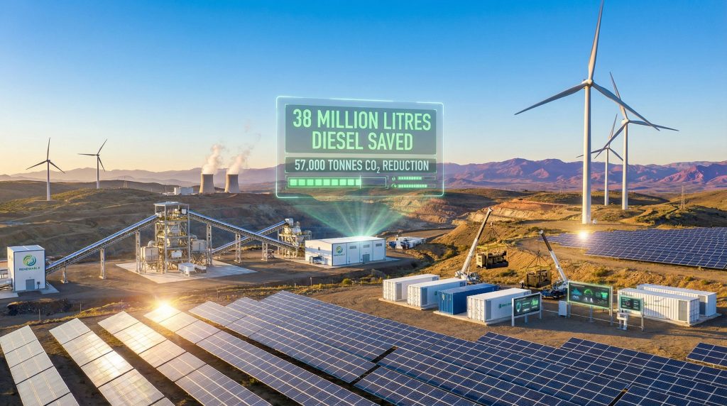 Westgold halved diesel use, utilizing renewables.