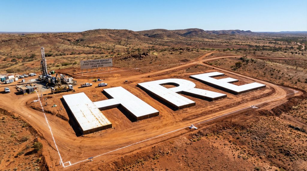 Heavy Rare EARTHS Ltd-HRE-HRE project site with large letters.