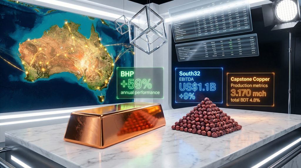 Investment insights on South32, Capstone Copper, BHP.