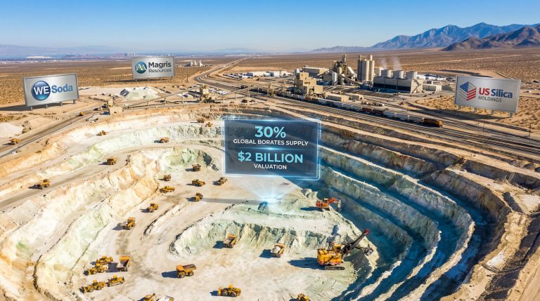 Rio Tinto's open-pit mine in California.