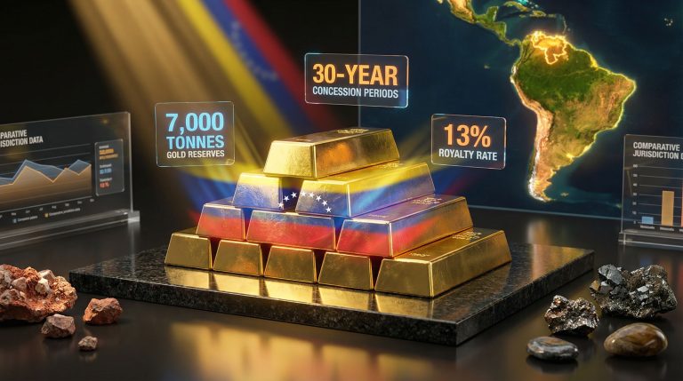Venezuela mining law: Gold reserves and investment.