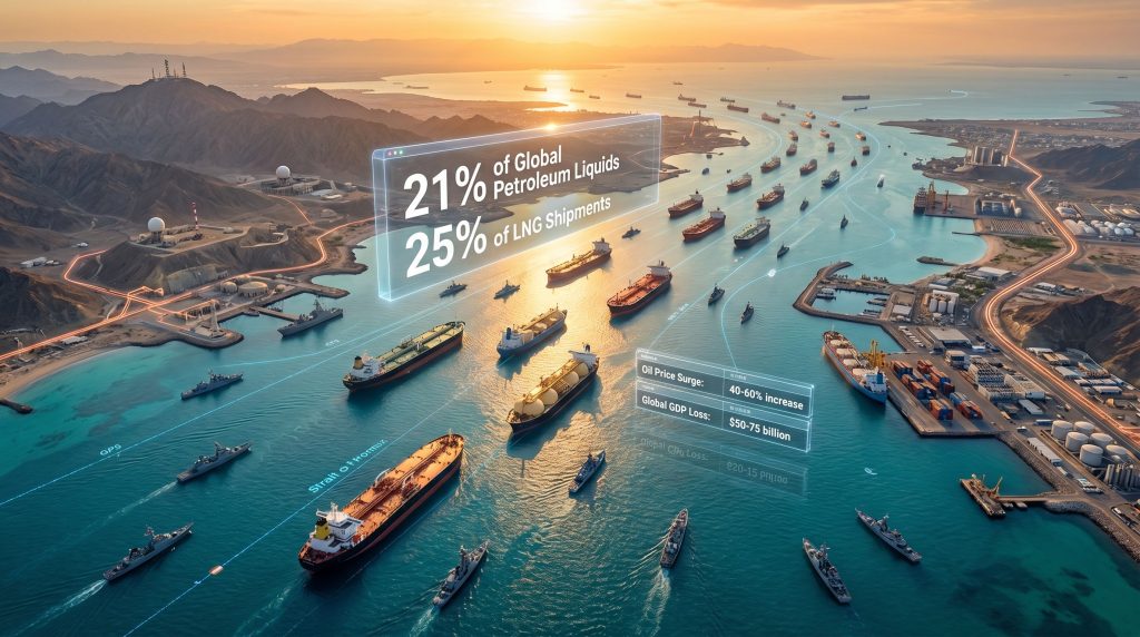 Ships ensure freedom of navigation here.