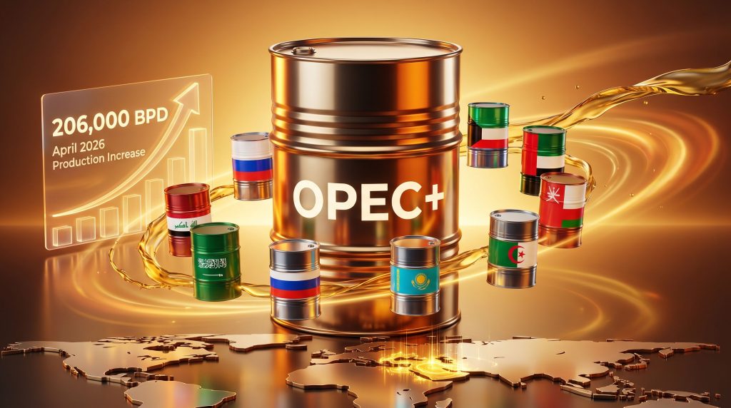 OPEC+ oil strategy with Russia-Saudi agreement.