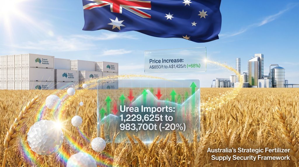 Australia supports urea supply deals framework.