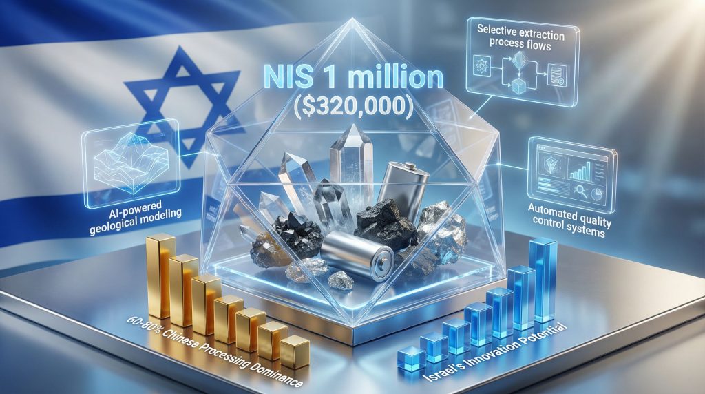 Israel Tnufa Challenge: Innovation in mineral processing.