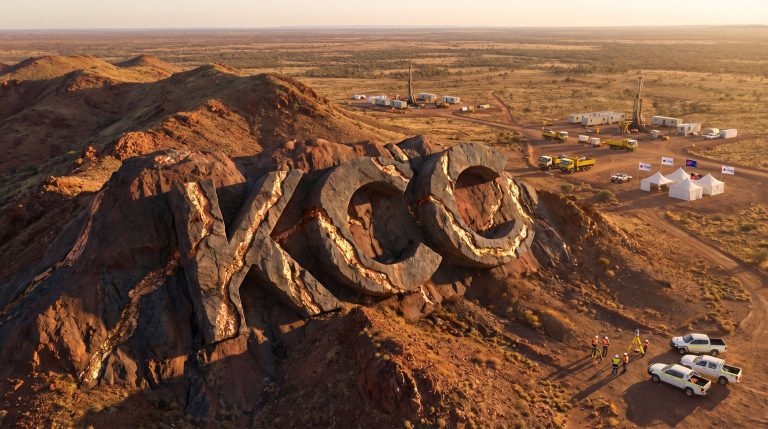 Kincora Copper Chess Depositary Interests 1:1-KCC-XCO letters carved into rocky landscape.
