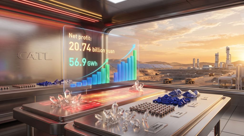 CATL investment highlights significant mining progress.